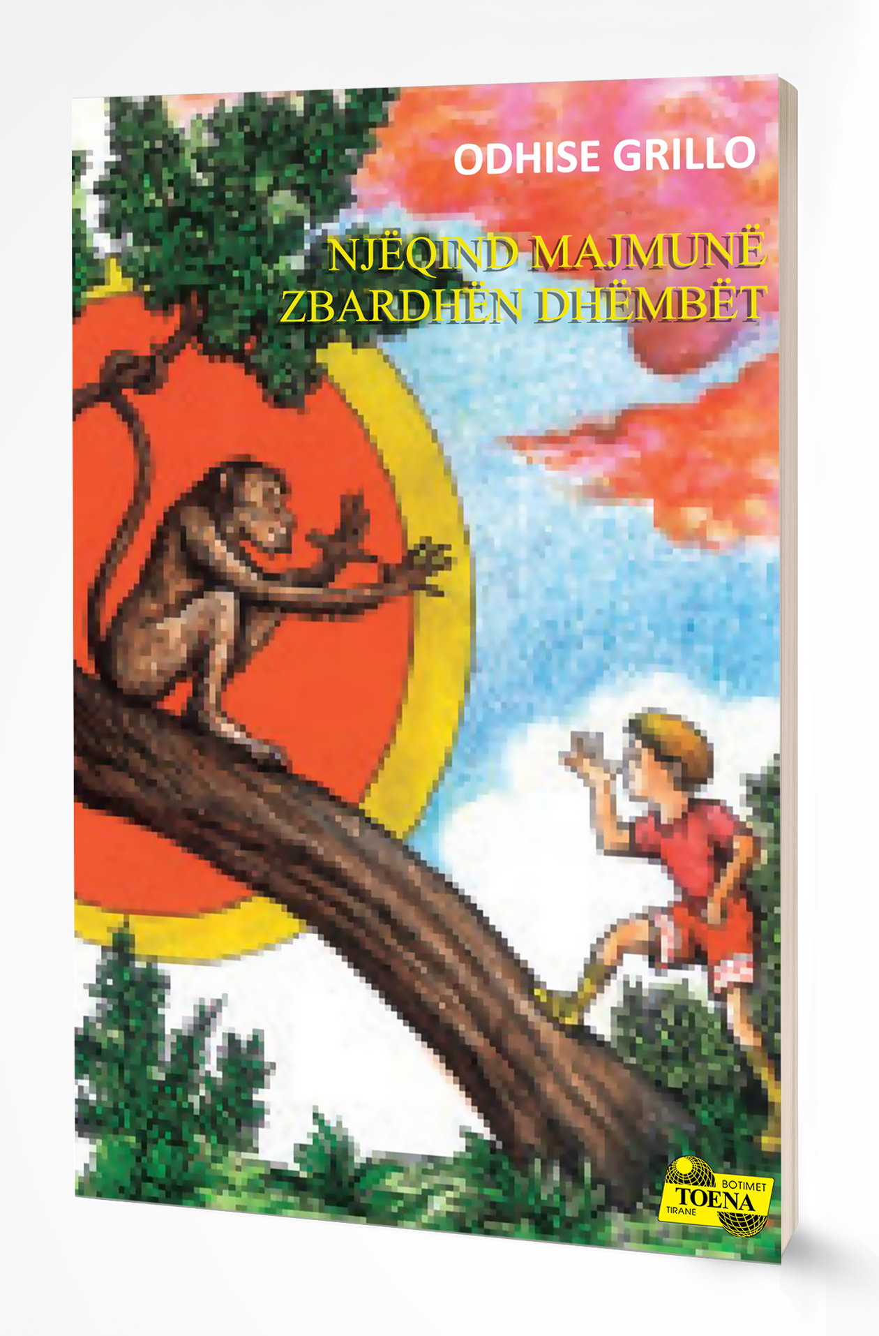 Njëqind majmunë zbardhen dhëmbët